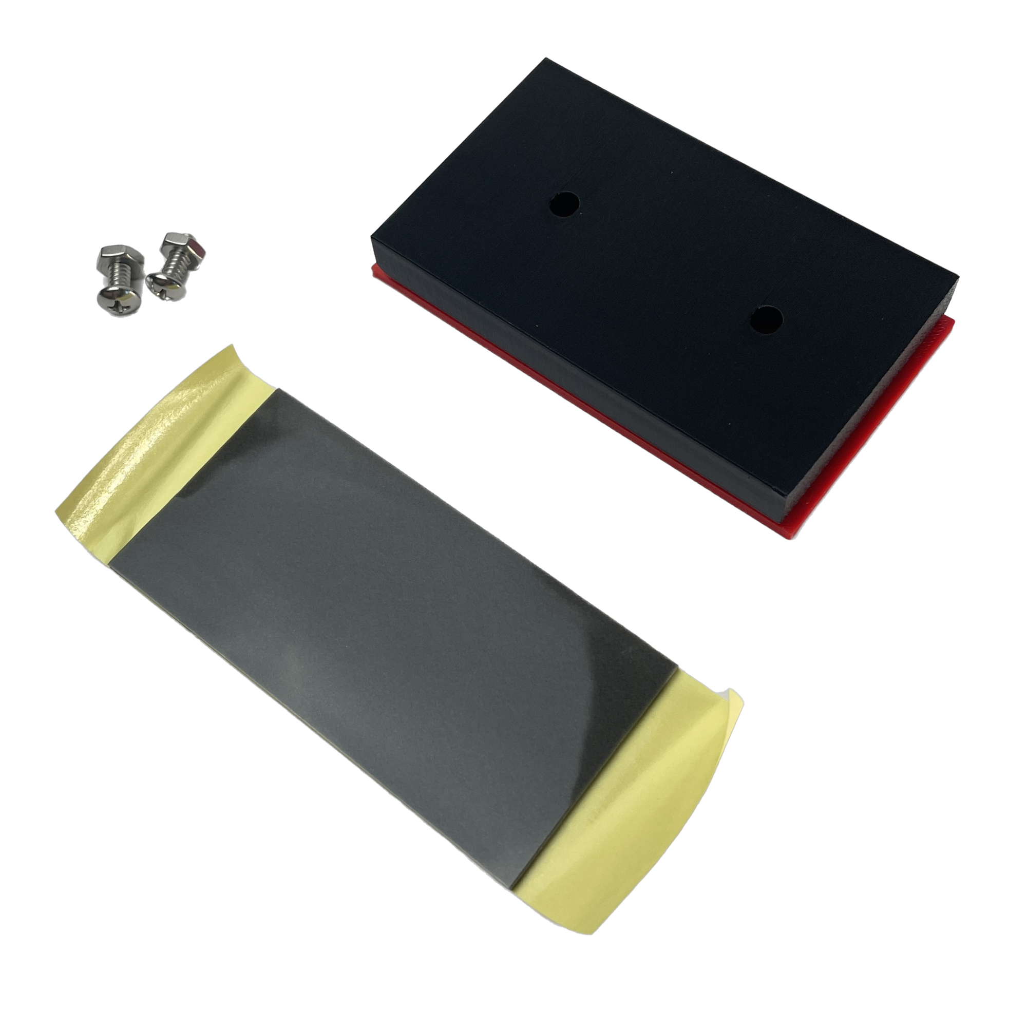 mailbox flag for brick or stone mailboxes comes with screws and double sided tape to give you a choice on how you would like to mount it and make installation quick and easy.